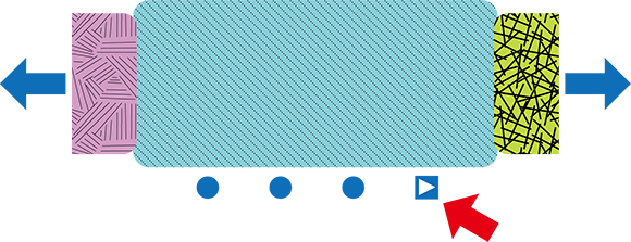 イラスト:スライドショー(再生ボタン・一時停止ボタンが追加されているもの)