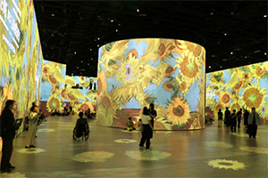 写真：「REVE DES LUMIERES」のメインホール